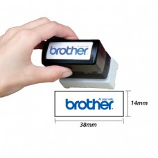 Carimbo de 14mmx38mm para Brother SC-2000USB Preto 6un.     
